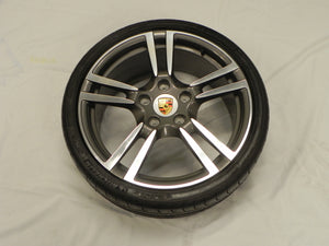 (Like-New) 997/Boxster/Cayman Turbo II Wheel & Tire 8j x 19 - 2009-2012