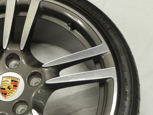 (Like-New) 997/Boxster/Cayman Turbo II Wheel & Tire 8j x 19 - 2009-2012