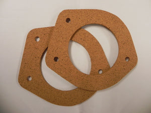 (New) 911/912/930 Pair of Cork Heater Control Box Gaskets - 1965-89