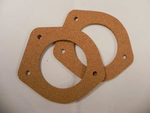 (New) 911/912/930 Pair of Cork Heater Control Box Gaskets - 1965-89