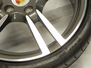 (Like-New) 997/Boxster/Cayman Turbo II Wheel & Tire 8j x 19 - 2009-2012