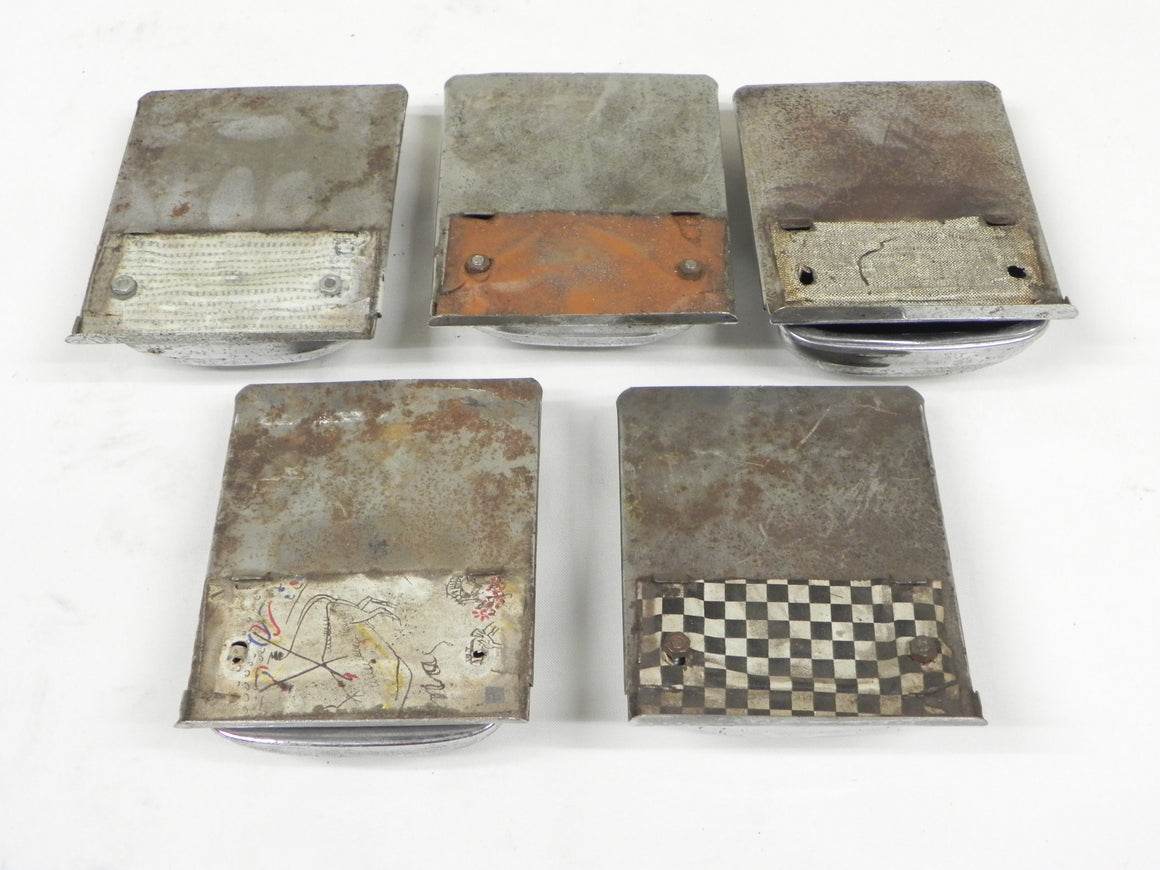 (Original) 356 A/B/C Chrome Ashtray w/ Mounting Plate - 1955-65