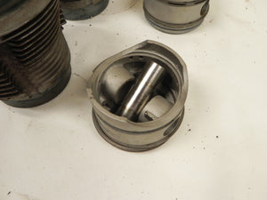 (Used) 356/912 Complete Set of 4 Pistons and Cylinders 85mm