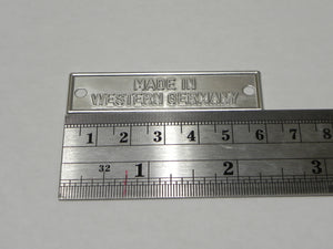 (New) 356 "Made in Western Germany" Tag - 1950-65