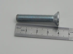 (New) M8-1.25 X 40mm Countersunk Phillps Head