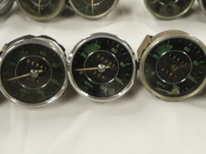 (Used) 356 Original Lot of Green Face Speedometers - 1950-65 - Sold Each