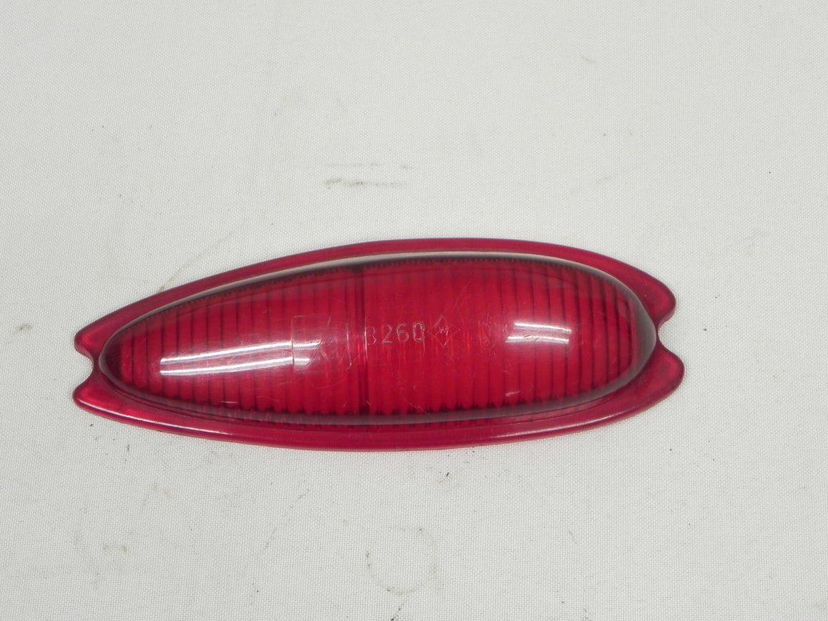 (Used) 356 SWF Right Rear Teardrop Taillight Lens - 1955-65