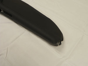 (New) 911/912E/930 German Black Leather Dashboard w/o Loudspeaker Grille w/ Center Nozzle - 1975-85