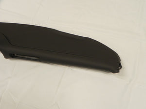 (New) 911/912E/930 German Black Leather Dashboard w/o Loudspeaker Grille w/ Center Nozzle - 1975-85