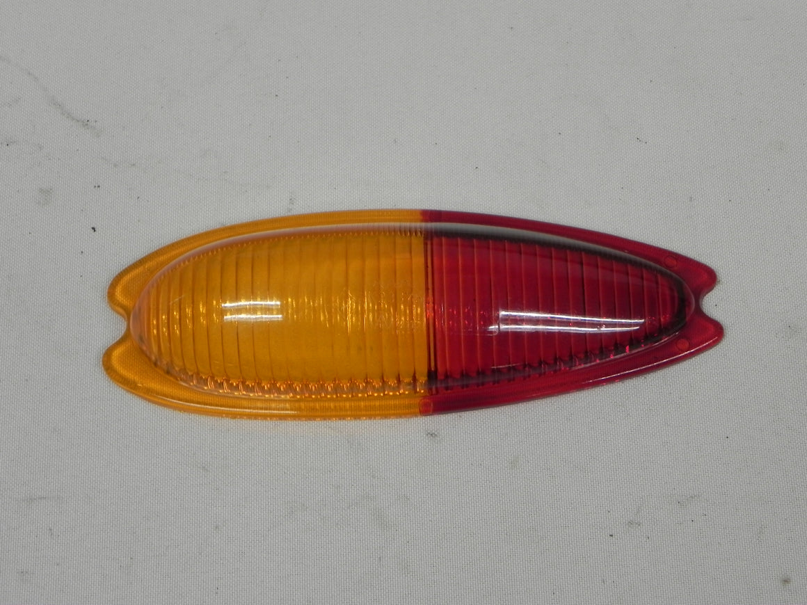 (Used) 356 Euro Rear Left Teardrop Taillight Lens - 1957-65