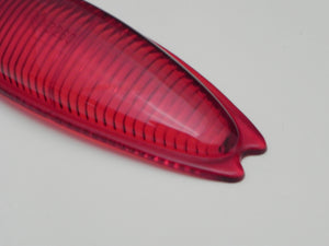 (New) 356 Concours Left Rear Teardrop Taillight Lens - 1955-65