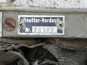 (Used) Original 356 Cabriolet Top 1957-65