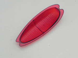 (New) 356 Concours Left Rear Teardrop Taillight Lens - 1955-65