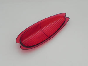 (New) 356 Concours Right Rear Teardrop Taillight Lens - 1955-65