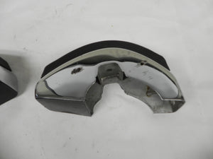 (Used) 911S Pair of Front Left & Right Chrome Bumper Guard w/ Pads - 1965-73