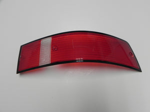 (New) 911/912E/930 Right Side USA Tail Light Lens with Black Trim - 1973-89