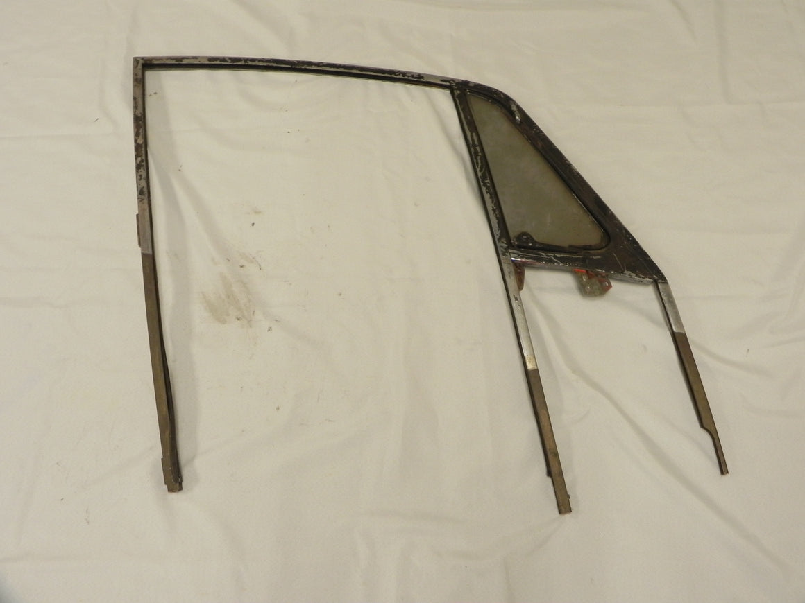 (Used) 911/912 Coupe SWB Early Passenger's Brass Window Support Frame - 1966-67