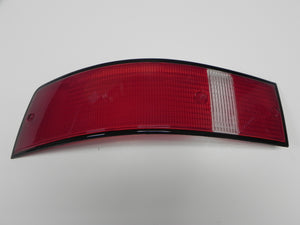 (New) 911/912E/930 Left Side USA Tail Light Lens with Black Trim - 1973-89