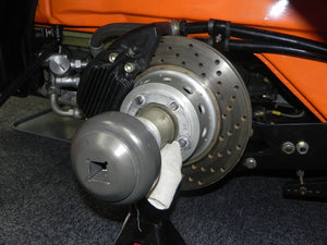 (New) RSR Left Rear Steel Centerlock Brake Hub
