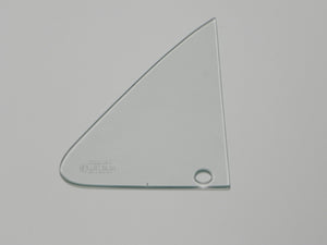 (Used) 356 Coupe Right Vent Window Glass - 1960-65