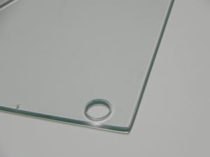 (Used) 356 Coupe Right Vent Window Glass - 1960-65