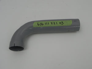 (New) 356 A/B/C Exhaust Pipe w/ Gray Powder Coating - 1950-65