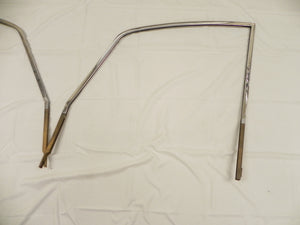 (Used) 911/912 Coupe SWB Early Pair of Brass Window Support Frames - 1966-67