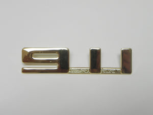 (New) 911 Gold Engine Lid Emblem - 1967-68