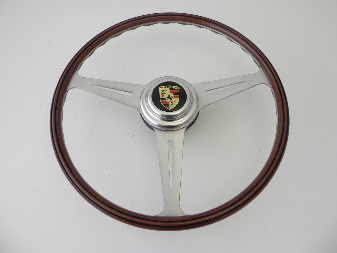 (New) 356 A/B/C Wooden Steering Wheel - 1955-65