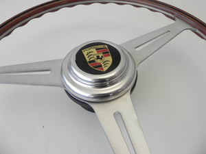 (New) 356 A/B/C Wooden Steering Wheel - 1955-65