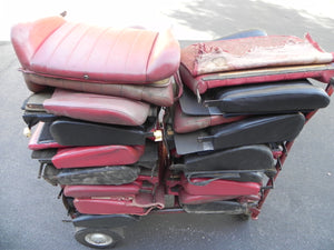 (Used) 356 B-C Jump Seat Back pairs 1960-65