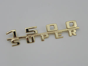 (New) 356 Gold 1500 Super Emblem - 1950-59