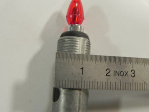 (New) 356 Hirschmann Red Tip Antenna Short - 1950-65