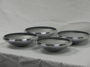 (New) 356 Pre-A/A/B Concours Set of 4 Baby Moon Hubcaps - 1950-63