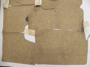 (New) 356 BT5 Coupe Carpet Set Tan Domestic Loop 1960-61