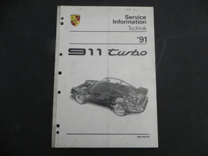 (Used) 911 Turbo Service Information 1991
