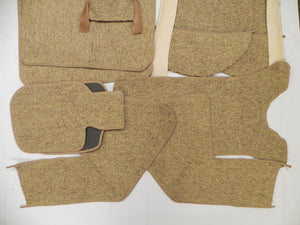 (New) 356 BT5 Coupe Carpet Set Tan Domestic Loop 1960-61