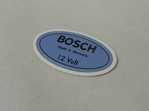 (New) 912 Blue Bosch 12v Ignition Coil Decal - 1967-69