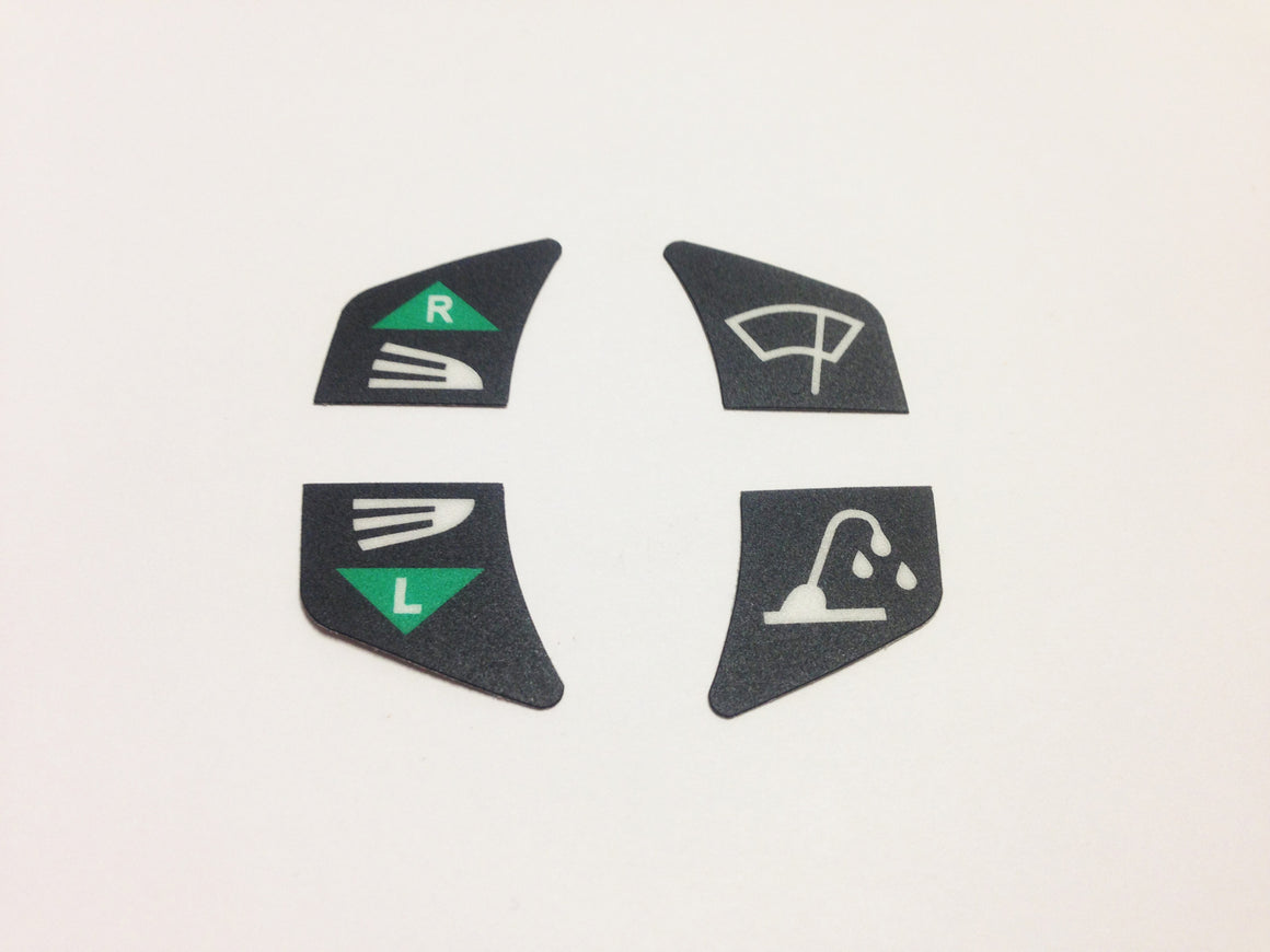 (New) Wiper and Turn Signal Sticker Set - 1968-71