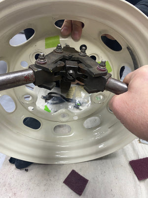 (New) 356 Wheel Hubcap Clip Riveting Service