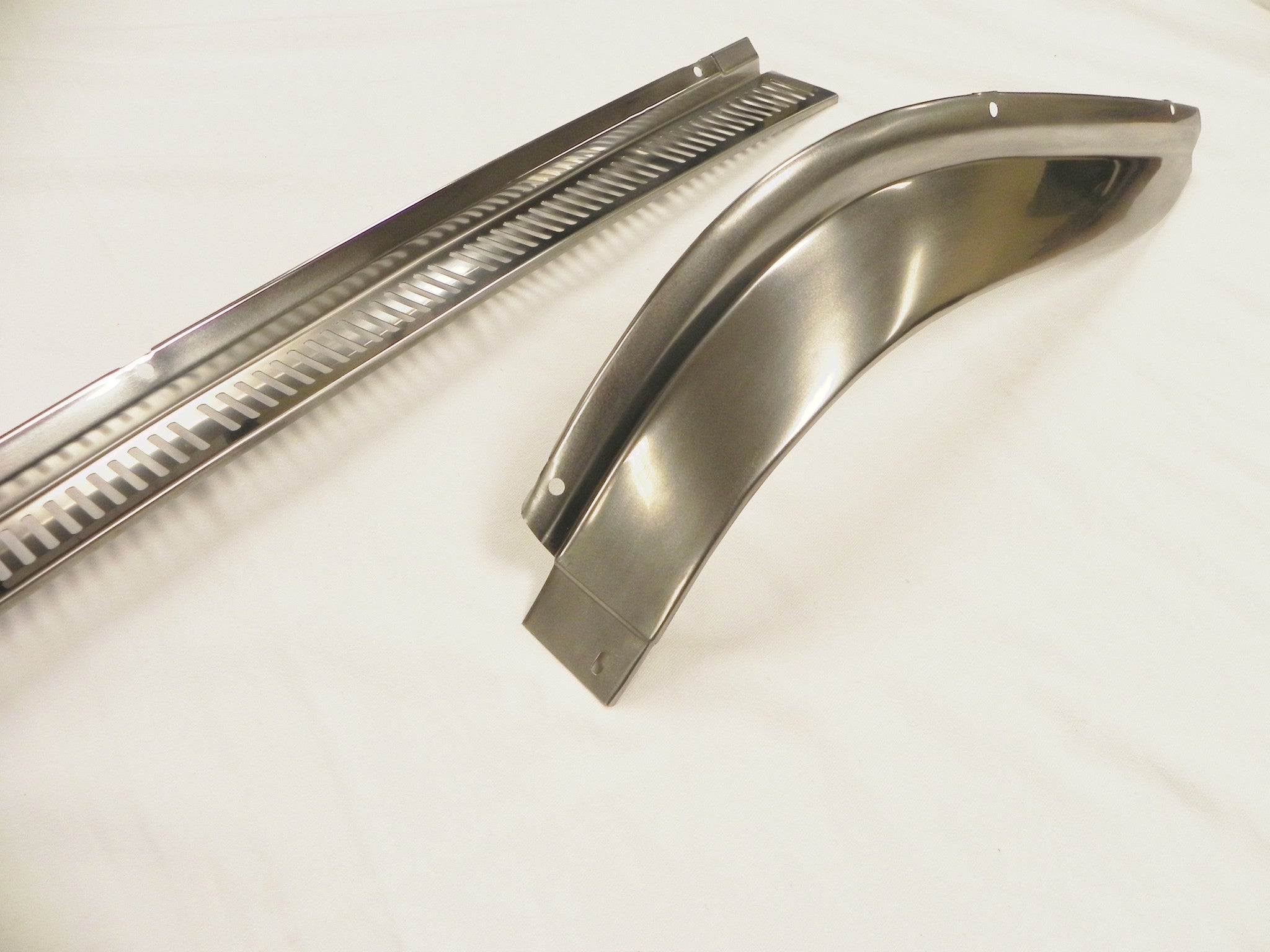 New) 911/912 Stainless Steel Rear Muffler Skirt - 1969-73