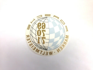 (New) 911/912 Marken Weltmeister Decal - 1969-71