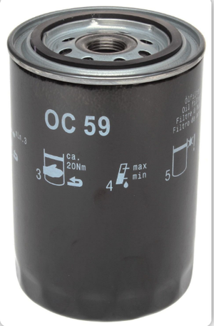 (New) 911/914-6 Mahle Oil Filter - 1965-72