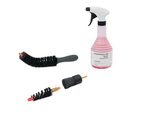 (New) Wheel Cleaner with 3-Piece Brush Set