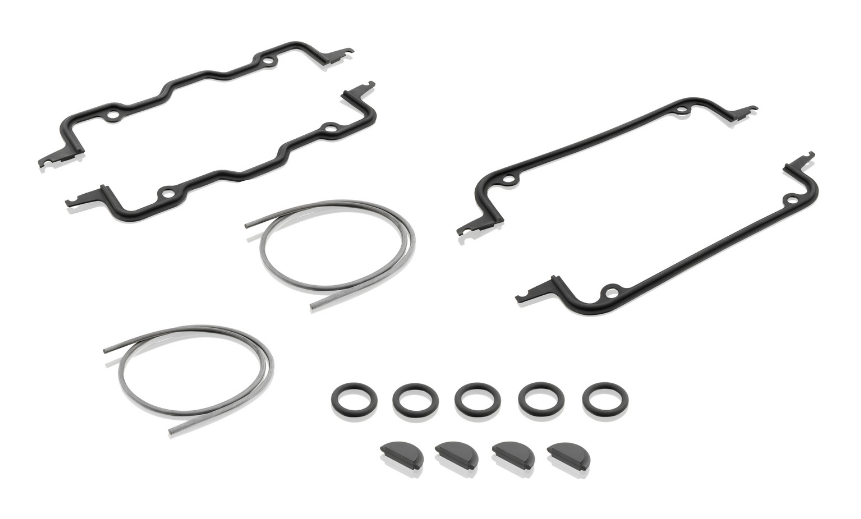 (New) 356 Carrera 2, Upper and Lower Valve Cover Gasket Set 1960-65
