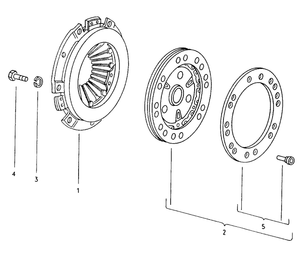 (New) 911/914 Sachs Clutch Kit - 1965-76