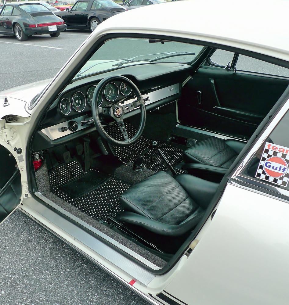 (New) #12 Black and White Dot CoCo Mats - Two Piece or Four Piece