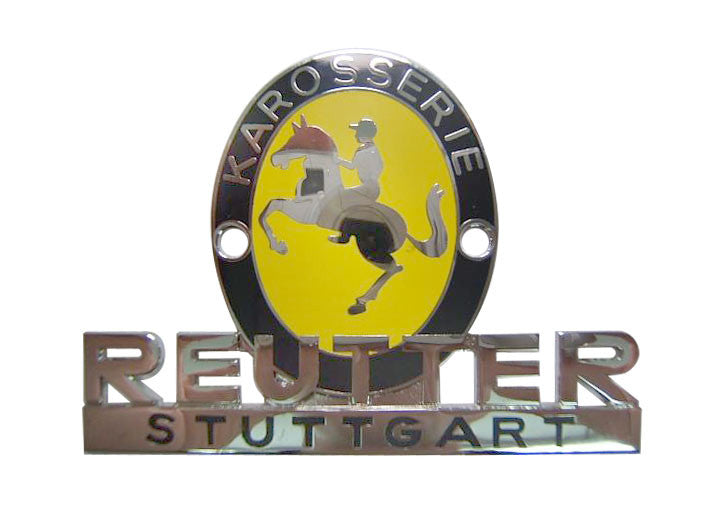(New) 356 Pre-A Early Cast Reutter Badge - 1950-53