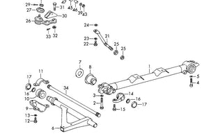 (New) 911/912 Stabilizer Spacer - 1965-67