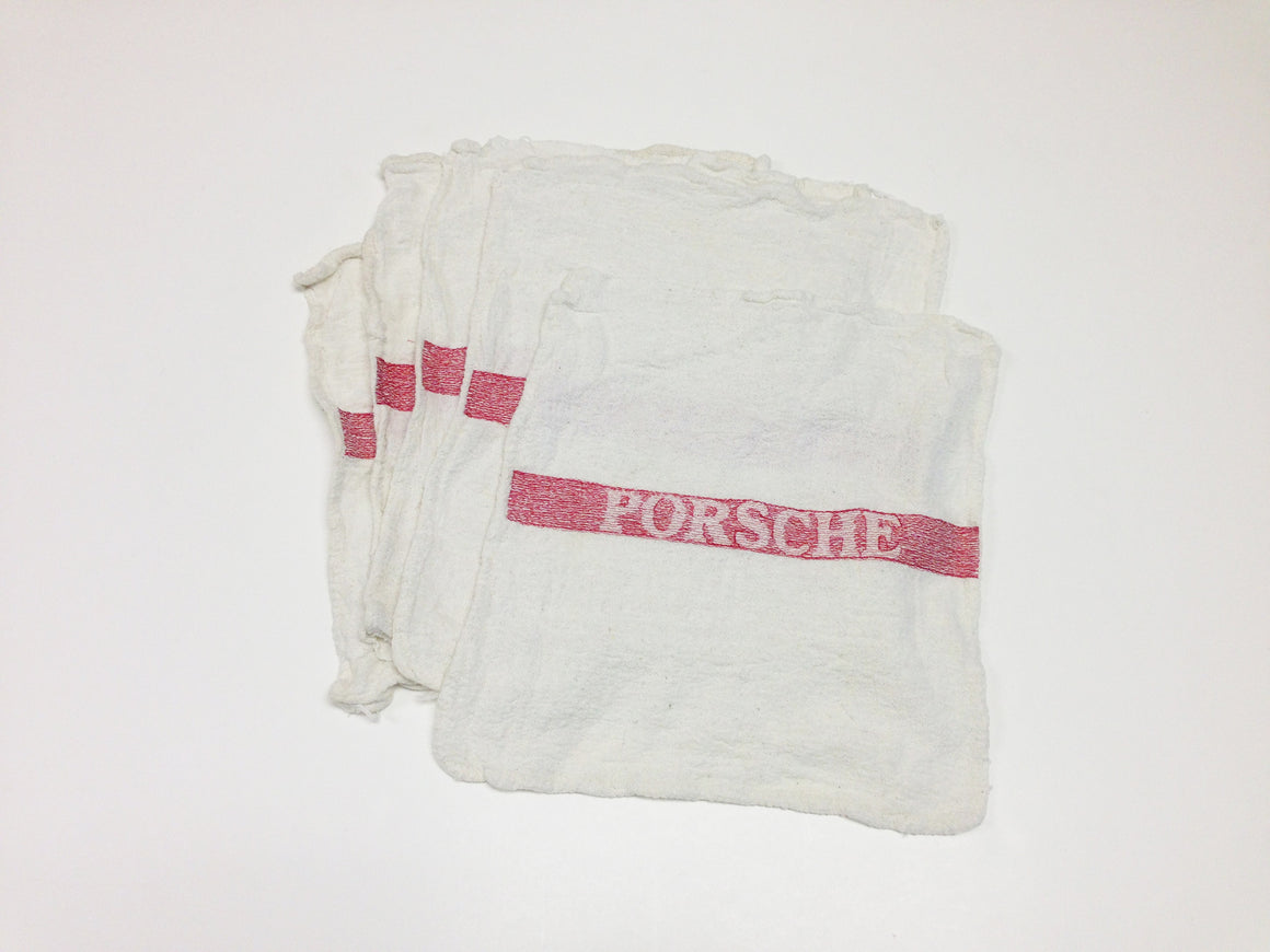 (New) Porsche® Shop Towel  - Pack of 5
